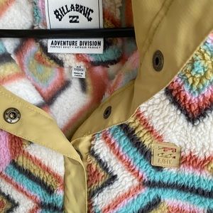 Billabong sherpa fleece